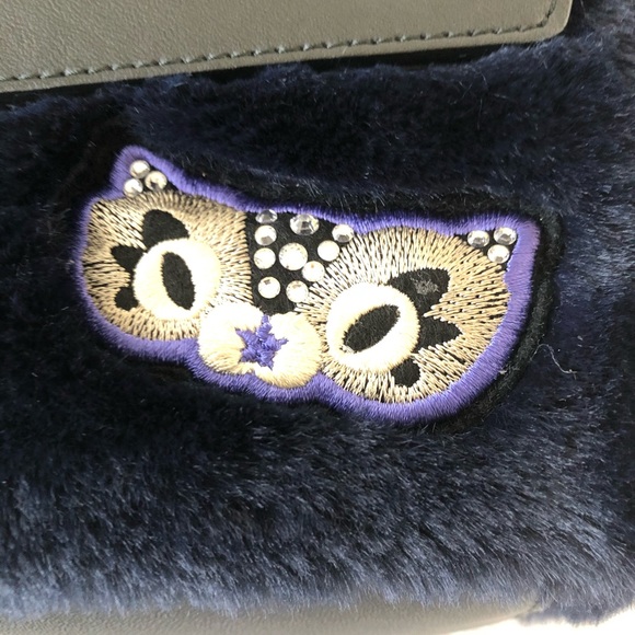 Furla Favola blue mini backpack - Picture 9 of 14